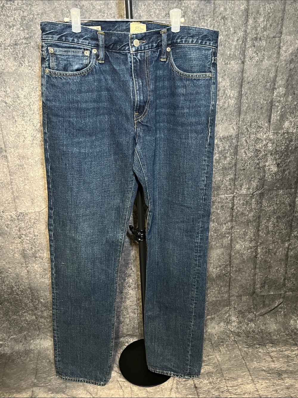 J. Crew Men's Indigo Straight-Leg Jeans